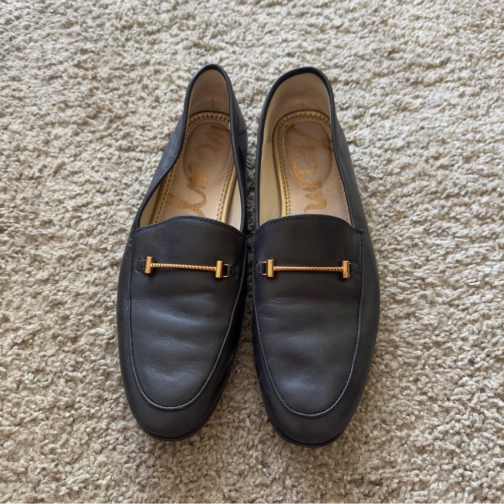 Sam Edelman Black Loafers